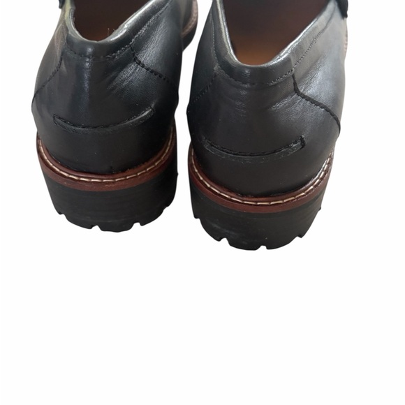 Madewell Women’s Black Leather Corinne Lugsole Loafer 9
